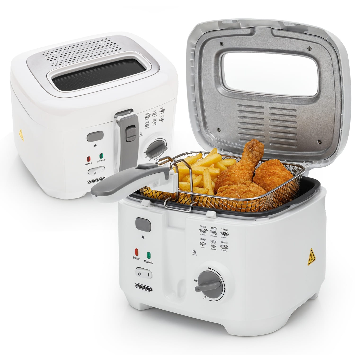 Frytkownica 2,5 l z regulacją temperatury i filtrem zapachów MS 4908 G