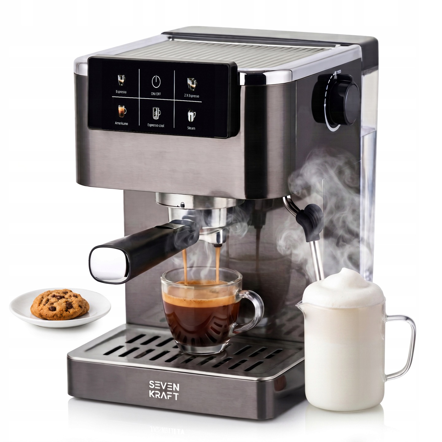 Ekspres Ciśnieniowy SK 4394 20 Bar PID LCD Thermoblock