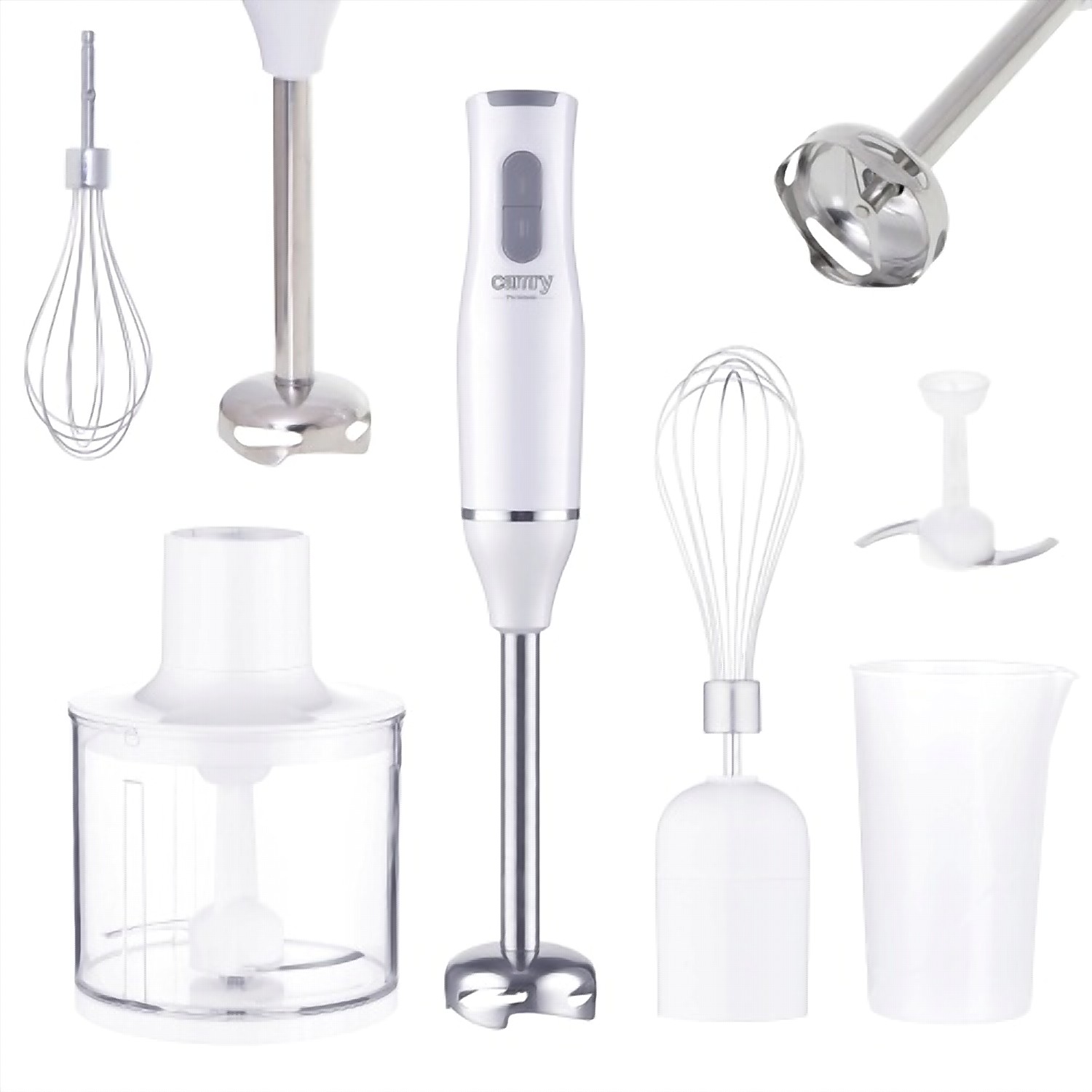 Blender ręczny z końcówką spieniającą do mleka 800W CR 4626