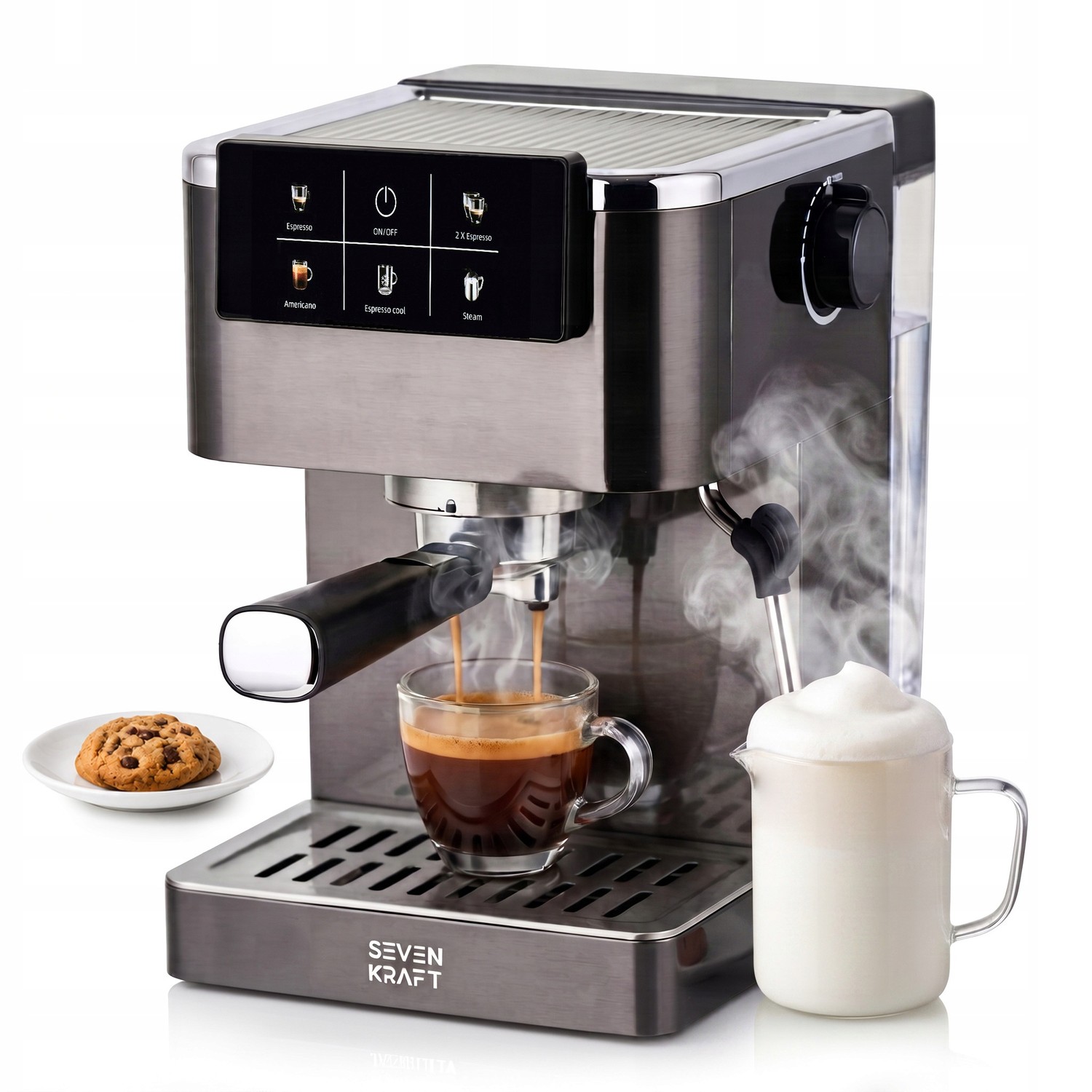 Ekspres Ciśnieniowy SK 4394 20 Bar PID LCD Thermoblock