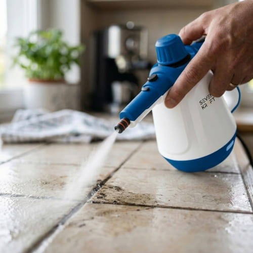 Czyścik parowy 2000W SK 7093B — sprzątanie bez chemii